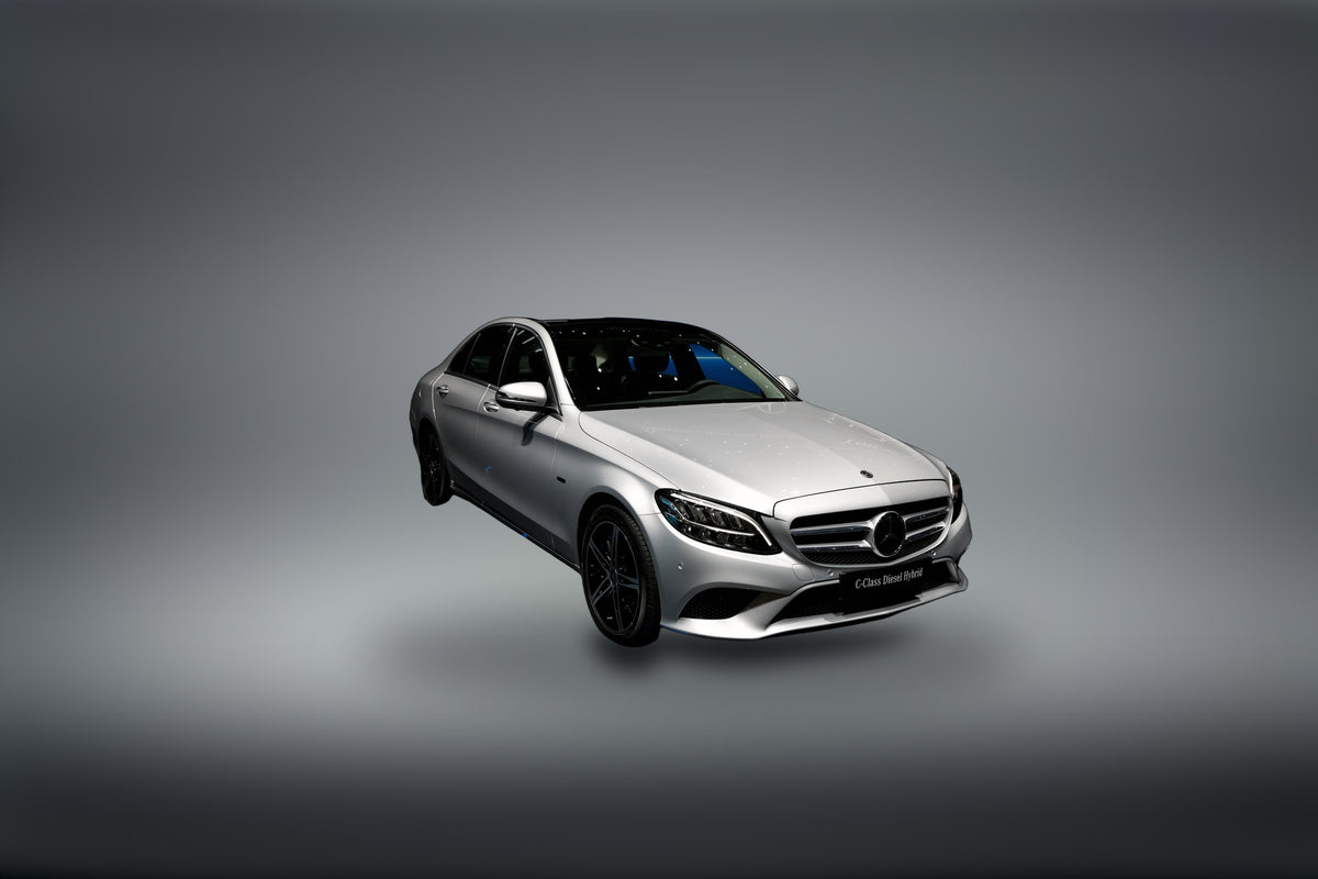Mercedes-Benz C-Class W205 saloon in silver