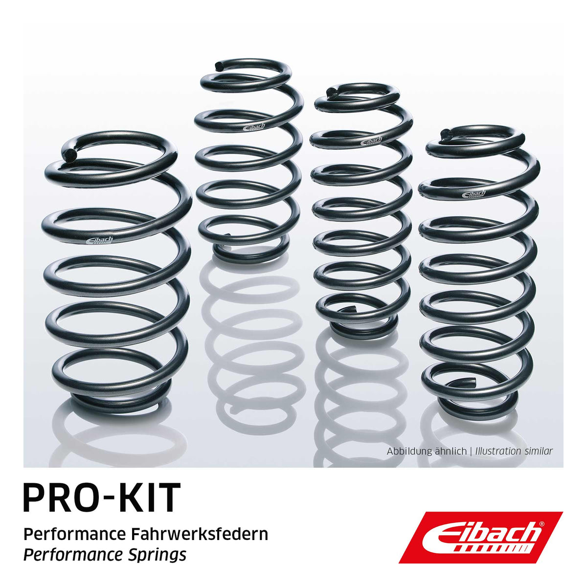 Eibach Pro-Kit žeminančiųjų spyruoklių komplektas, priekis ir galas