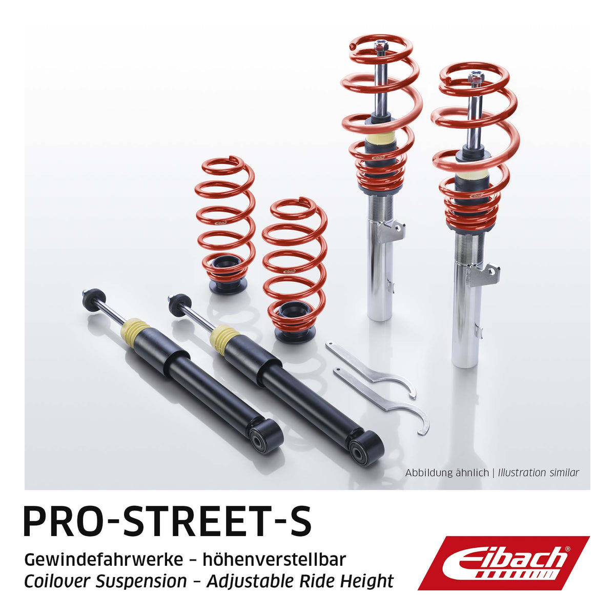 Eibach Pro-Street-S aukščiu reguliuojamos srieginės pakabos komplektas